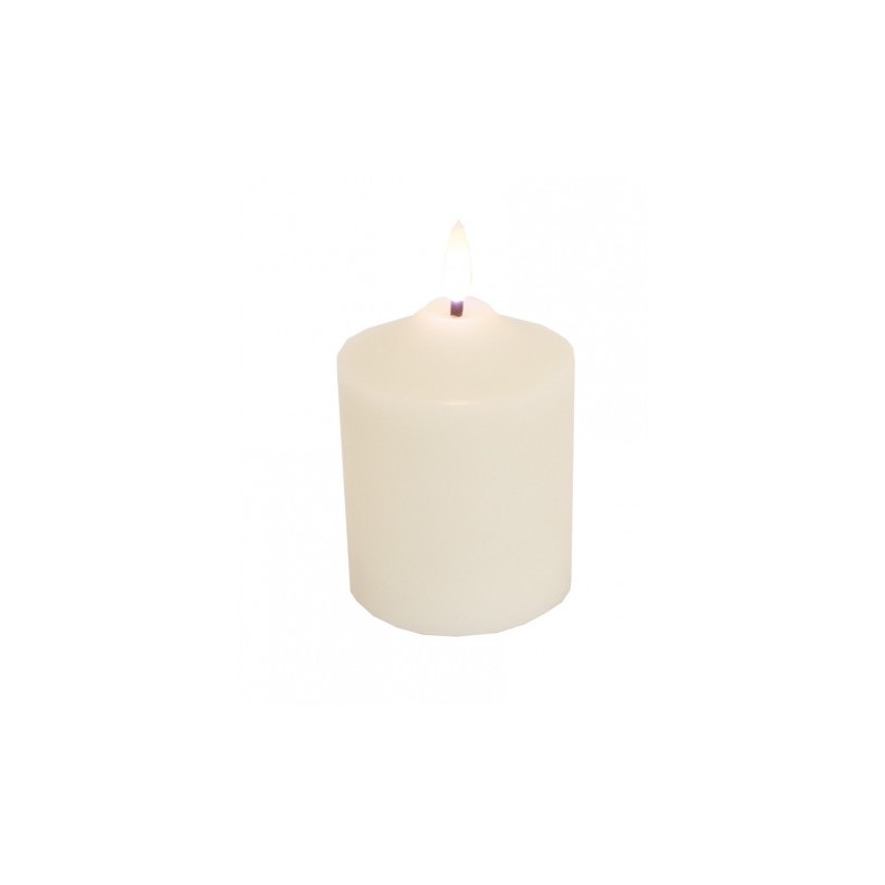 BOUGIE CIRE FLAMME LED REALISTE 7.5CM X 12CM BOUGIE CIRE FLAMME LED REALISTE 7.5CM X 12CM