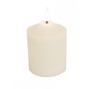 BOUGIE CIRE FLAMME LED REALISTE 7.5CM X 12CM
