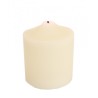 BOUGIE CIRE FLAMME LED REALISTE 10CM X 14.5CM