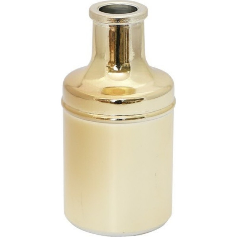 VASE CARAFON OR METAL DIAMETRE 7 CM X 13 CM VASE CARAFON OR METAL DIAMETRE 7 CM X 13 CM