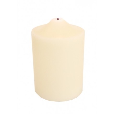 BOUGIE CIRE FLAMME LED REALISTE 10X17 CM 