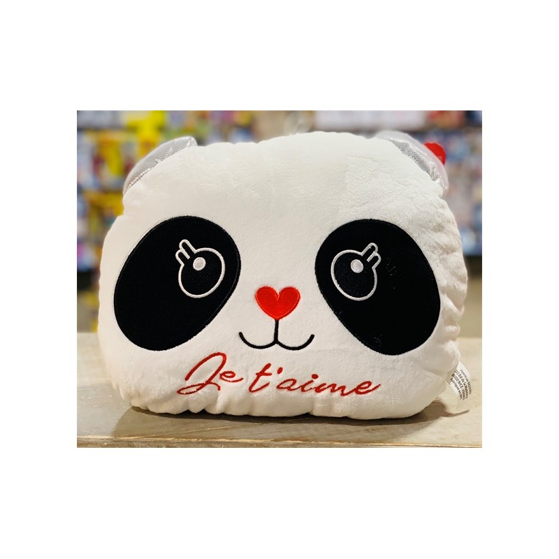 COUSSIN PELUCHE PANDA 30 CM COUSSIN PELUCHE PANDA 30 CM