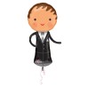 BALLON METALLIQUE MARIE 38 X 101 CM 