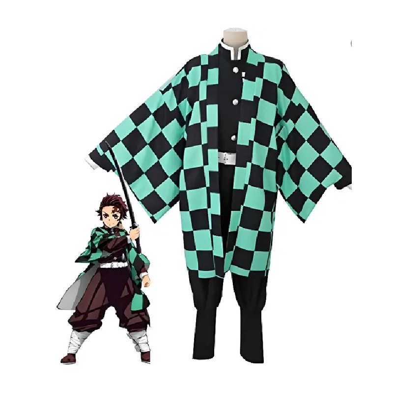 DEGUISEMENT DEMON SLAYER TANJIRO TAILLE 2 XL DEGUISEMENT DEMON SLAYER TANJIRO TAILLE 2 XL