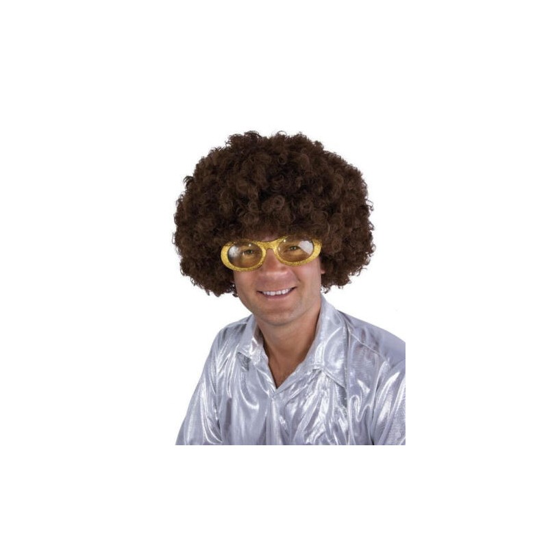 PERRUQUE BIG AFRO MARRON PERRUQUE BIG AFRO MARRON