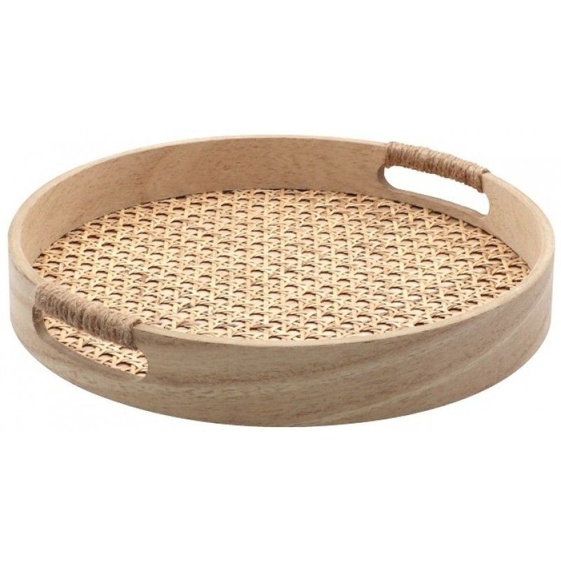 PLATEAU ROND CANNAGE DIAMETRE 30 CM X 4.5 CM DE HAUTEUR PLATEAU ROND CANNAGE DIAMETRE 30 CM X 4.5 CM DE HAUTEUR