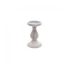 PORTE BOUGIE BOIS IVOIRE 10.5 CM X 17 CM HAUTEUR 