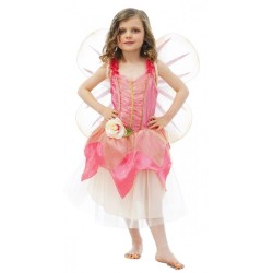 DEGUISEMENT FILLE FEE ROSE TAILLE 116 CM