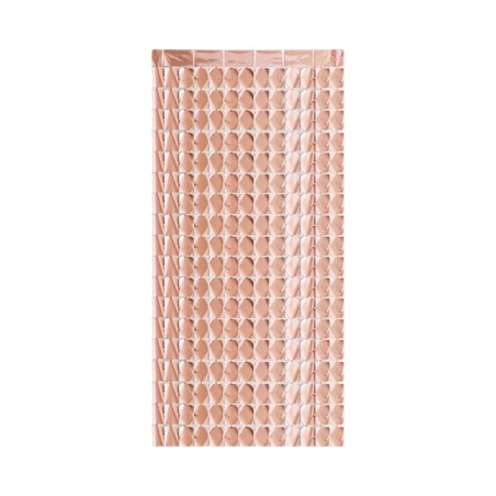 RIDEAU MURAL ROSE GOLD  100 X 200 CM 