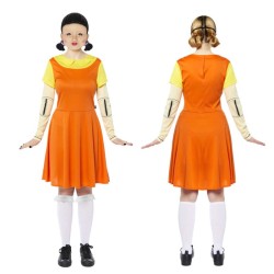 DEGUISEMENT POUPEE SQUID GAME TAILLE 44-46