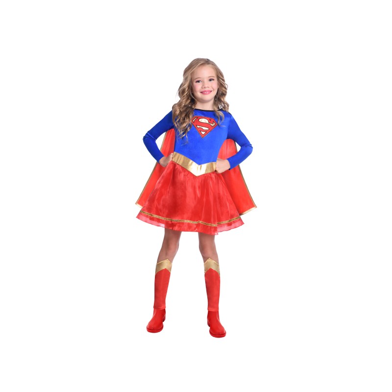 DEGUISEMENT FILLE SUPERGIRL TAILLE 8-10 ANS DEGUISEMENT FILLE SUPERGIRL TAILLE 8-10 ANS