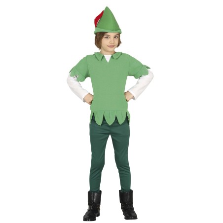 DEGUISEMENT ENFANT PETER PAN OU ARCHER TAILLE 10-12 ANS