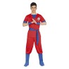 DEGUISEMENT ADO MANGA DRAGON ROUGE ET BLEU TAILLE 14-16 ANS