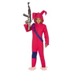 DEGUISEMENT ENFANT LAPIN ROSE TAILLE 10-12 ANS 