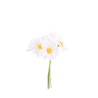 6 MARGUERITES SUR TIGES 12 CM 