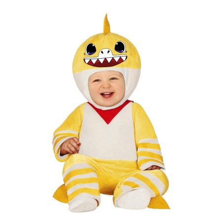 DEGUISEMENT BEBE REQUIN JAUNE TAILLE 18-24 MOIS 