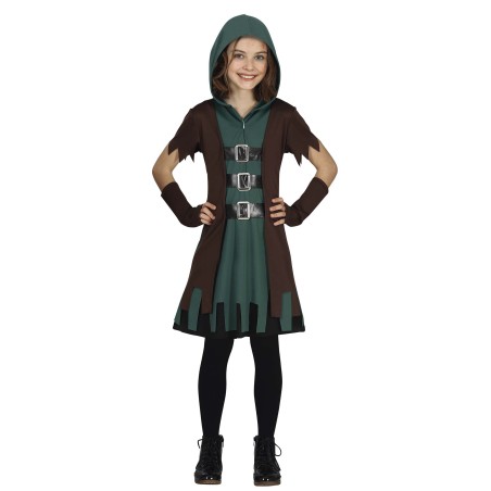 DEGUISEMENT ENFANT ARCHER FILLE TAILLE 10-12 ANS 