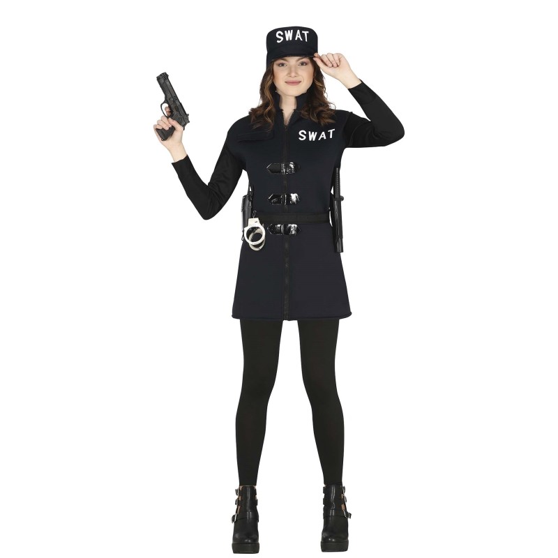 DEGUISEMENT FILLE POLICE SWAT TAILLE 14-16 ANS DEGUISEMENT FILLE POLICE SWAT TAILLE 14-16 ANS