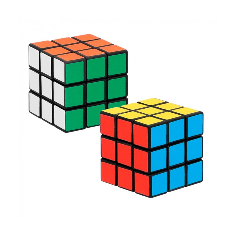 SET 2 RUBIES CUBES MAGIQUES 2 COULEURS SET 2 RUBIES CUBES MAGIQUES 2 COULEURS