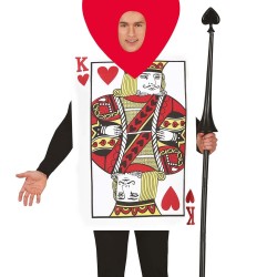 LANCE CANNE NOIRE POINTE EN COEUR 140 CM