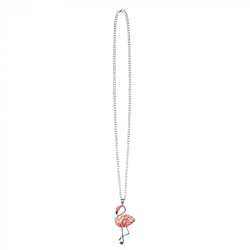COLLIER FLAMANT ROSE 