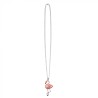 COLLIER FLAMANT ROSE 
