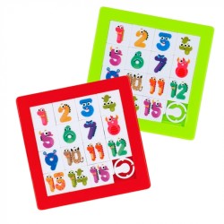 SET 2 PUZZLES COULISSANTS 2 COULEURS 