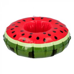 PORTE-GOBELET GONFLABLE PASTEQUE 20 CM 
