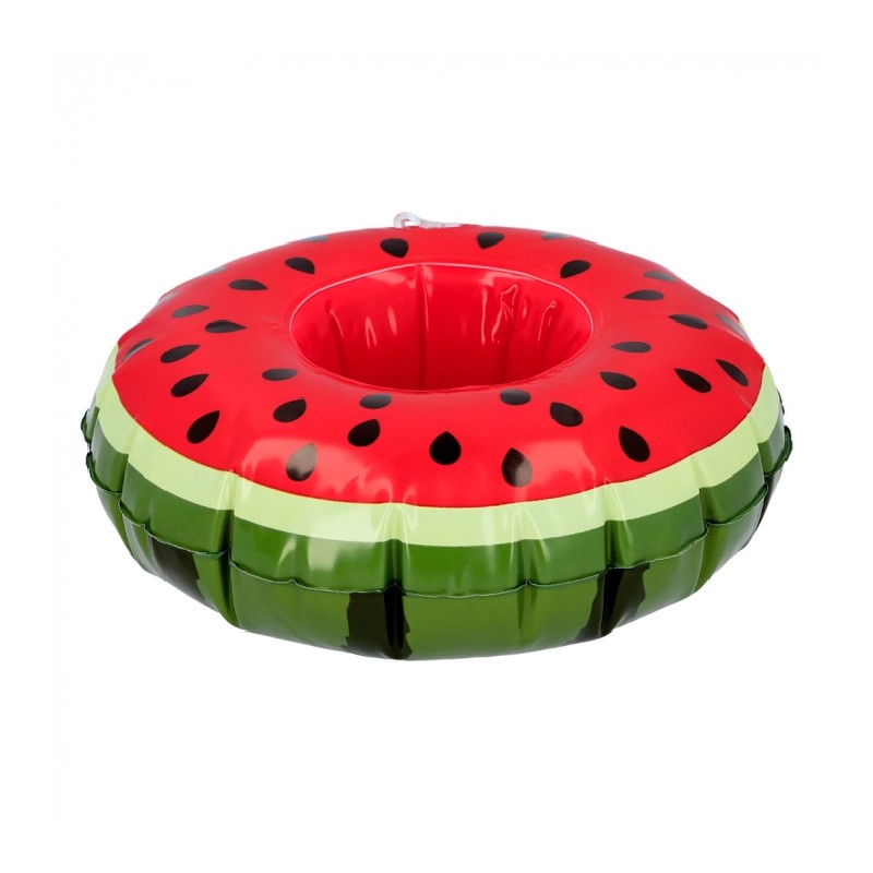 PORTE-GOBELET GONFLABLE PASTEQUE 20 CM PORTE-GOBELET GONFLABLE PASTEQUE 20 CM