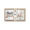 COFFRET CADEAU ATSEM AU TOP MUG + PORTE CLE