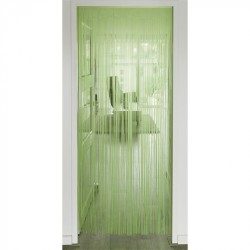 RIDEAU LAMELE VERT FLUO 2 X 1 M