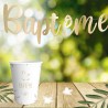GUIRLANDE LETTRES OR BAPTEME 2 METRES DE RUBAN