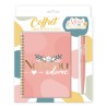 COFFRET CADEAU NOUNOU ADOREE CARNET DE NOTES ET STYLO