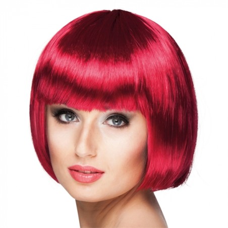 PERRUQUE CABARET ROUGE (ACAJOU)
