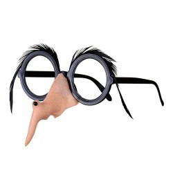 LUNETTES ET NEZ DE SORCIERE 