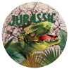 16 STICKERS DINOSAURES 