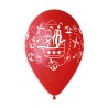 5 BALLONS LATEX BIO PIRATES 33CM NOIR 