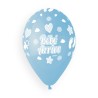5 BALLONS BIO LATEX BEBE ARRIVE 33CM 
