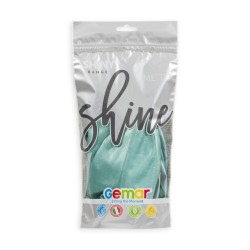 5 BALLONS BIO LATEX SHINY VERT 80CM 