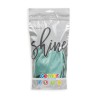 5 BALLONS BIO LATEX SHINY VERT 80CM 