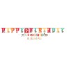 GUIRLANDE HAPPY BIRTHDAY FERME PERSONNALISABLE AVEC L'AGE