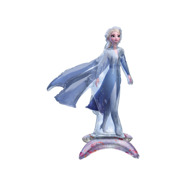 BALLON METALLIQUE PERSONNAGE ELSA REINE DES NEIGES 48 X 63 CM BALLON METALLIQUE PERSONNAGE ELSA REINE DES NEIGES 48 X 63 CM