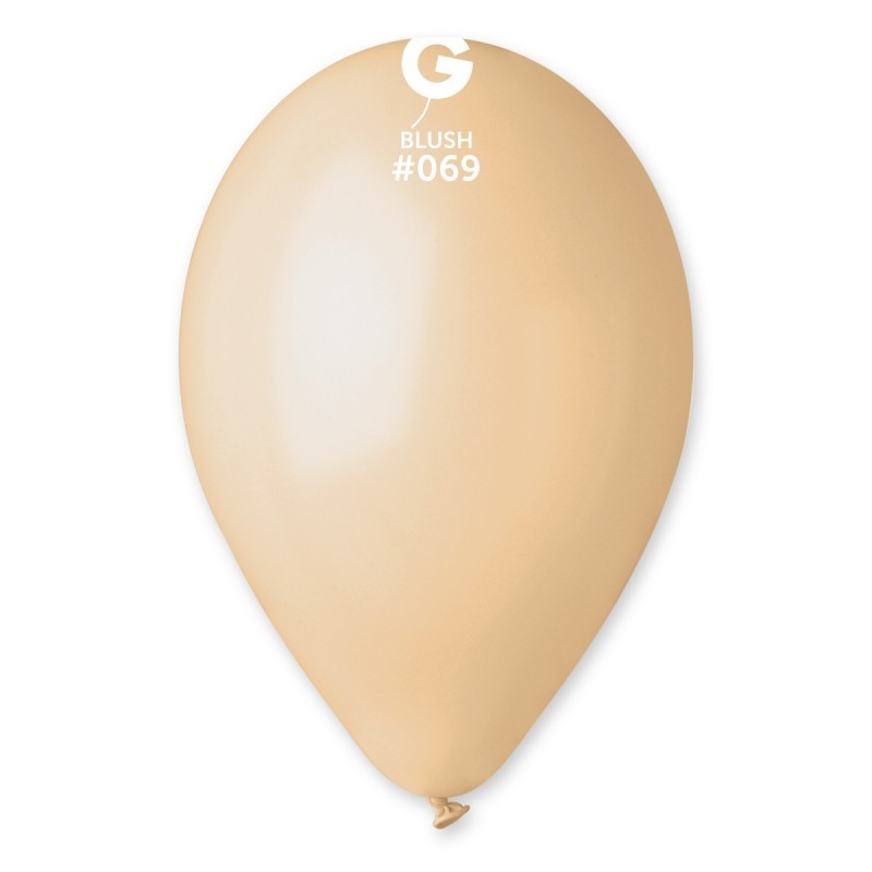 50 BALLONS BLUSH LATEX 30CM 