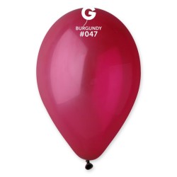 50 BALLONS BORDEAUX 30CM 