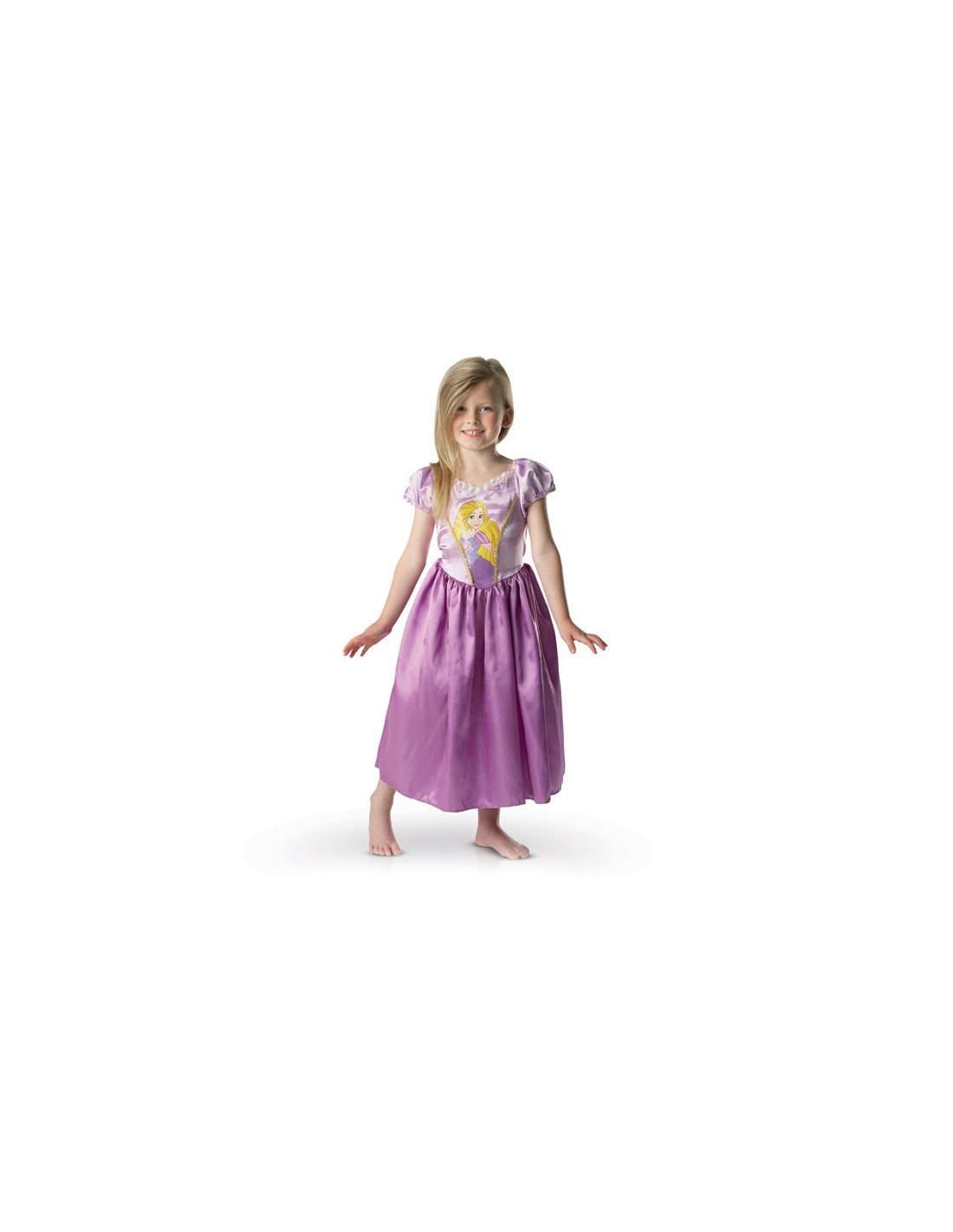 DISNEY Déguisement Raiponce Taille S - 3/4 ans - Disney Princesses pas cher  