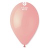 50 BALLONS ROSE BEBE LATEX 30CM 