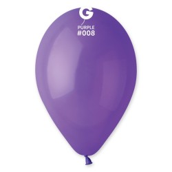 50 BALLONS VIOLET LATEX 30CM 