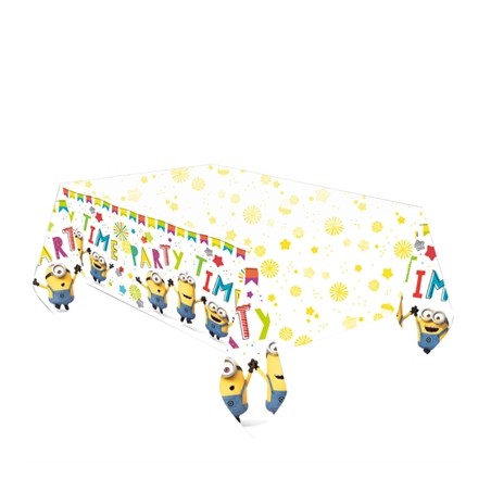 NAPPE PAPIER 1.20M 1.80M LES MINIONS 