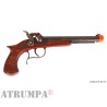 PISTOLET PIRATE BOUCANIER EN METAL 21 CM