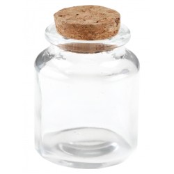 POT A DRAGEES POT A PHARMACIE EN VERRE ø 5 x 6 cm